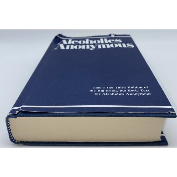 Alcoholics Anonymous 3rd Edition Hardcover Book Dust Jacket AA - Picture 10 of 16